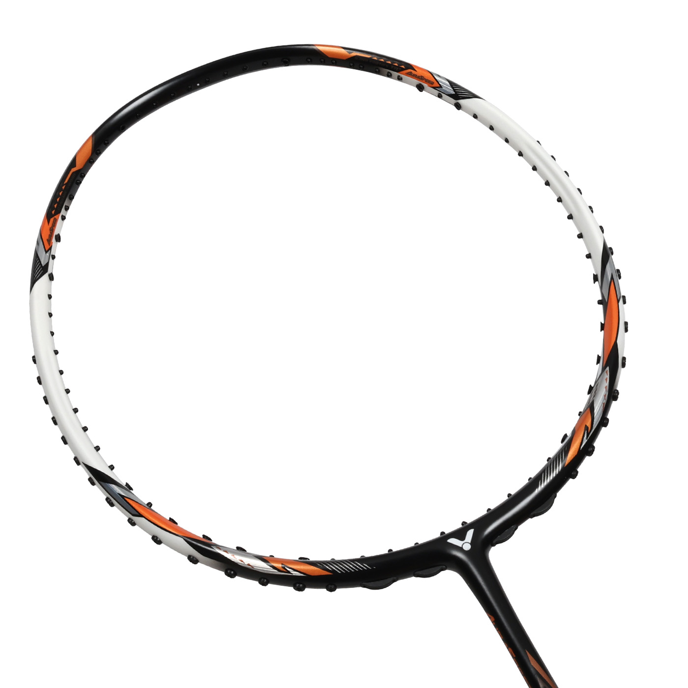 VICTOR 神速羽球拍  ARS-100X TD-CO - 黑白橘